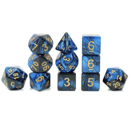 Zestaw Kości - Dungeons & Dragons - Zwój Planowanego Odwrotu - Black Monk: Gry Fabularne (RPG)!