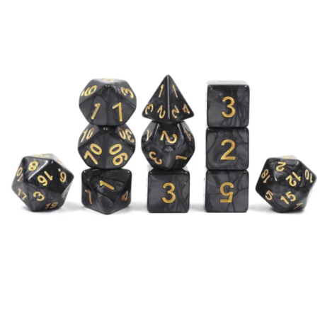 Zestaw Kości - Dungeons & Dragons - Esencja Podrzędnej Karczmy - Black Monk: Gry Fabularne (RPG)!