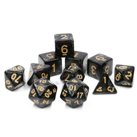 Zestaw Kości - Dungeons & Dragons - Esencja Podrzędnej Karczmy - Black Monk: Gry Fabularne (RPG)!