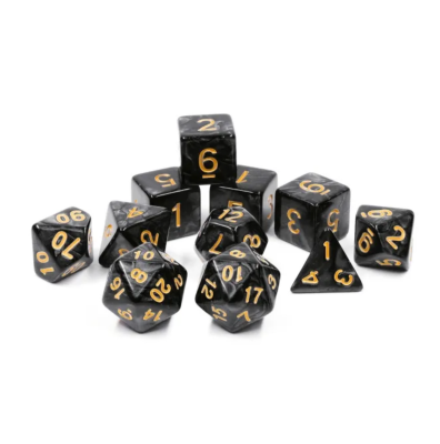 Zestaw Kości - Dungeons & Dragons - Esencja Podrzędnej Karczmy - Black Monk: Gry Fabularne (RPG)!