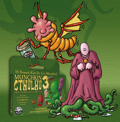 Munchkin Cthulhu 3: Niewypowiedziana Krypta - Black Monk: imprezowe gry planszowe!