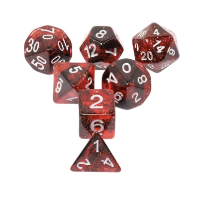 Zestaw Kości - Galaktyczne - Magia Krwi - Black Monk: Gry Fabularne (RPG)!