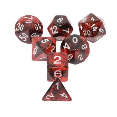 Zestaw Kości - Galaktyczne - Magia Krwi - Black Monk: Gry Fabularne (RPG)!