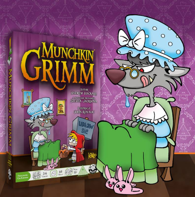 Munchkin Grimm - Black Monk: imprezowe gry planszowe!