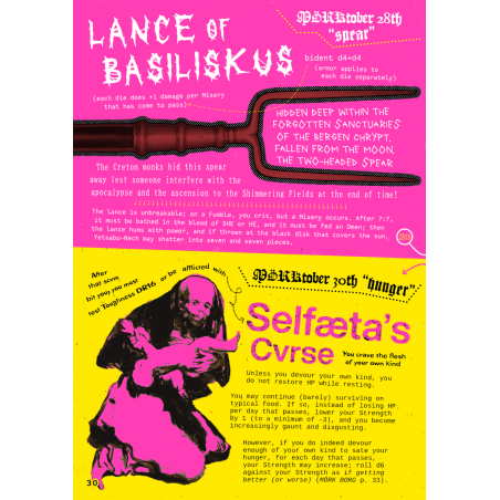 Month of Misery | Mörk Borg Compatible