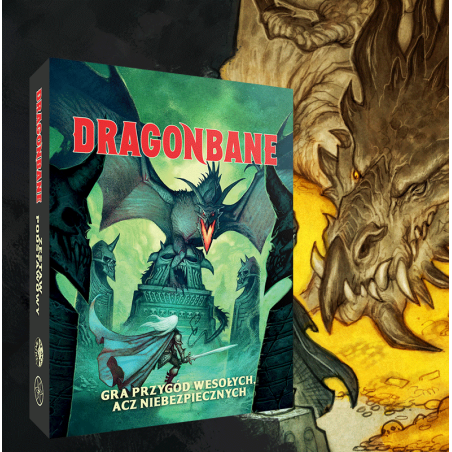 Dragonbane: Zestaw Podstawowy + PDF  - Black Monk: gry fabularne RPG