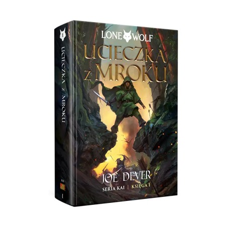 Lone Wolf 1: Ucieczka z mroku - Księga I serii Kai | Black Monk Games