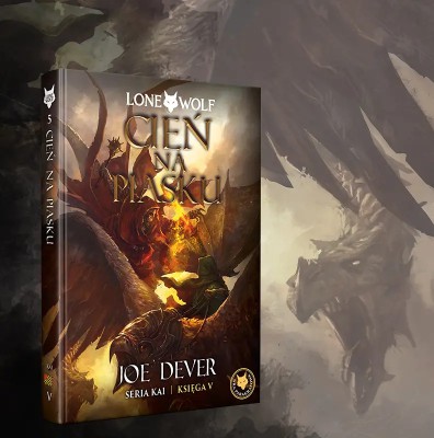 Lone Wolf 5: Cień na piasku - Księga V serii Kai| Black Monk Games