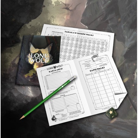 Lone Wolf: zestaw gadżetów | Black Monk Games