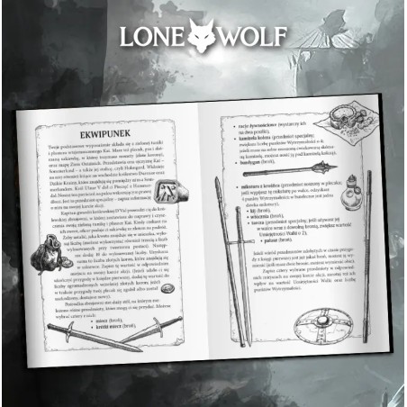 Lone Wolf 2: Ogień na wodzie - Księga II serii Kai | Black Monk Games