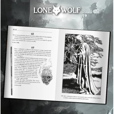 Lone Wolf 2: Ogień na wodzie - Księga II serii Kai | Black Monk Games