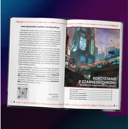 Cyberpunk RED: Czarny Chrom - Black Monk: Gry Fabularne (RPG)!
