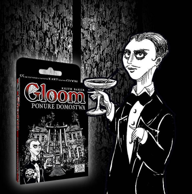 Gloom 2: Ponure Domowstwa - Black Monk: imprezowe gry planszowe!