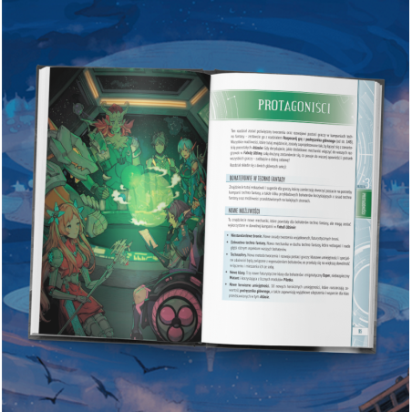 Fabula Ultima: Atlas Techno Fantasy - Edycja Limitowana gry fabularnej