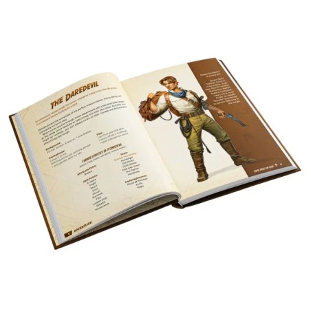 Outgunned Adventure Core Rulebook - Black Monk: Gry Fabularne (RPG)!