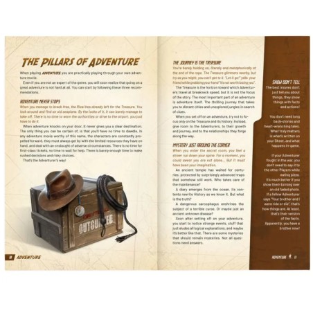 Outgunned Adventure Core Rulebook - Black Monk: Gry Fabularne (RPG)!