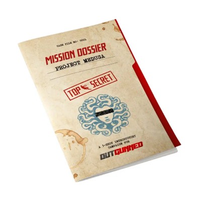 Outgunned Mission Dossier: Project Medusa + PDF - Black Monk (RPG)