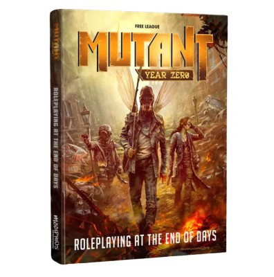Mutant: Year Zero Core Rulebook + PDF I Black Monk (gry fabularne)