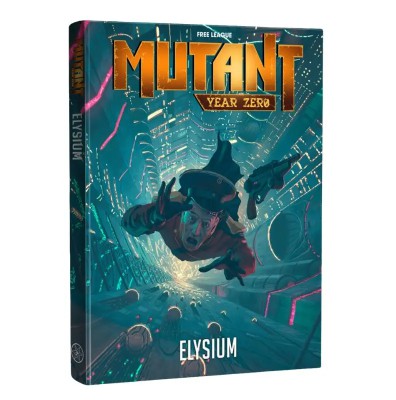 Mutant: Year Zero Elysium Core Rulebook + PDF | Black Monk (RPG)
