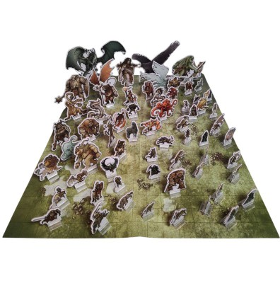 Dragonbane Monsters Standee Set - Black Monk: Gry Fabularne (RPG)!