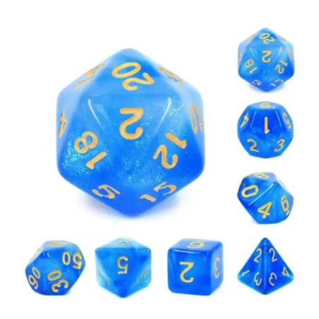 Zestaw Kości - Galaktyczne - Korona Syrenki - Black Monk: Gry Fabularne (RPG)!