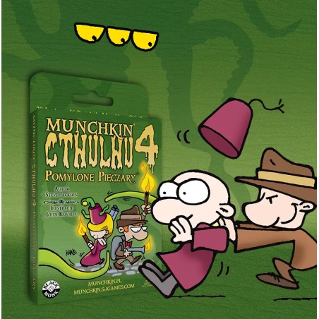 Munchkin Cthulhu 4: Pomylone Pieczary - Black Monk: imprezowe gry planszowe!