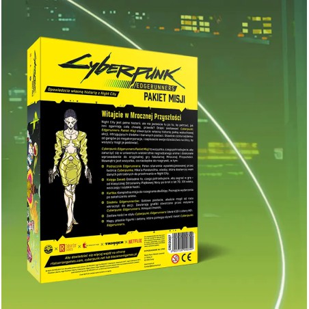 Cyberpunk: Edgerunners Pakiet Misji  RPG - Black Monk (gry fabularne)
