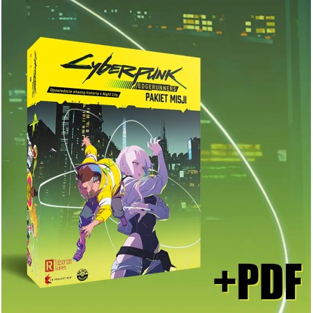 Cyberpunk: Edgerunners Pakiet Misji  RPG - Black Monk (gry fabularne)