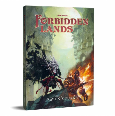 Forbidden Lands Raven's Purge - Black Monk: gry fabularne (RPG)!