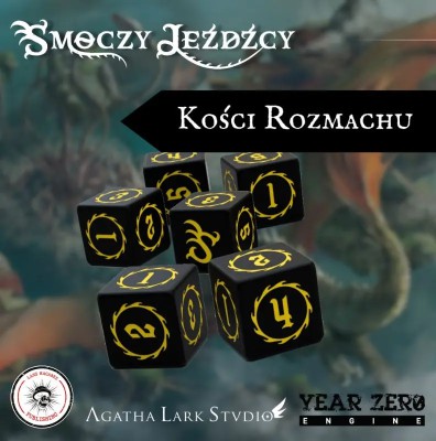 Smoczy Jeźdźcy - Kości Rozmachu - Black Monk: gry fabularne (RPG)!