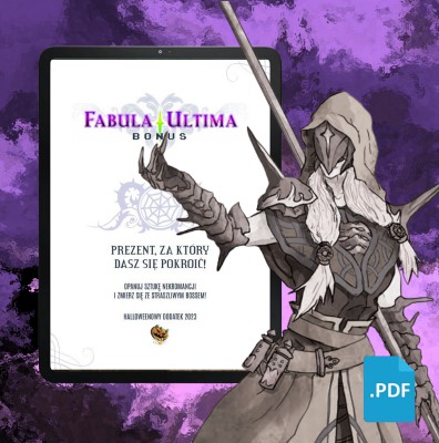 PDF Fabula Ultima - Bonus: Dodatek Halloweenowy - Black Monk: Gry Fabularne (RPG)!