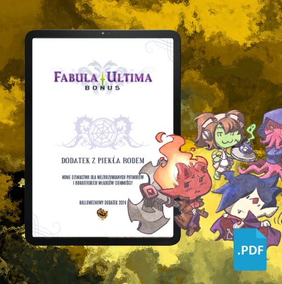 PDF Fabula Ultima - Bonus 4: Dodatek Halloweenowy - Black Monk: Gry Fabularne (RPG)!