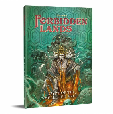 Forbidden Lands Crypt of the Mellified Mage - Black Monk: gry fabularne (RPG)!