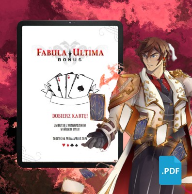 PDF Fabula Ultima - Bonus 3: Dodatek Prima Aprilis - Black Monk: Gry Fabularne (RPG)!