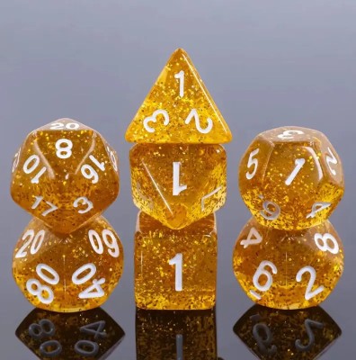 Zestaw Kości - Brokatowe - Mistyczne Piwko - Black Monk: Gry Fabularne (RPG)!