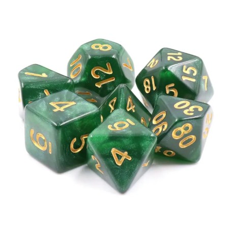 Zestaw Kości - Galaktyczne - Król Drzew - Black Monk: Gry Fabularne (RPG)!