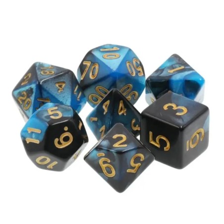 Zestaw Kości - Perłowe - Chabrowy Sen - Black Monk: Gry Fabularne (RPG)!