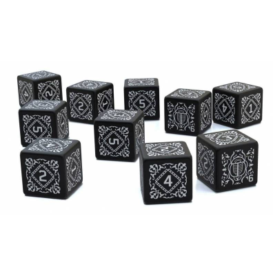 Coriolis Dice Set - Black Monk: gry fabularne (RPG)!