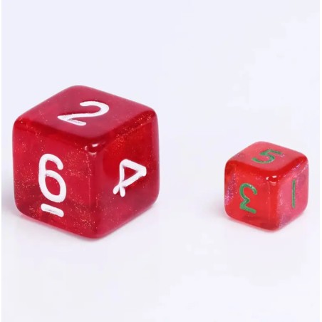 Zestaw Kości - MINI- Sekret Lawy - Black Monk: Gry Fabularne (RPG)!