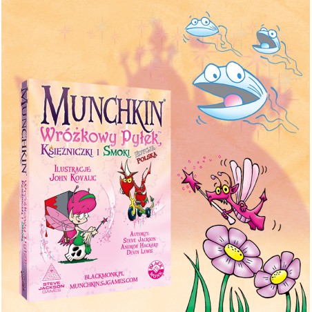 Munchkin: Wróżkowy Pyłek, Księżniczki i Smoki (Dodatek Obfitości)