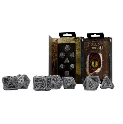 Zew Cthulhu Kości RPG Metalowe