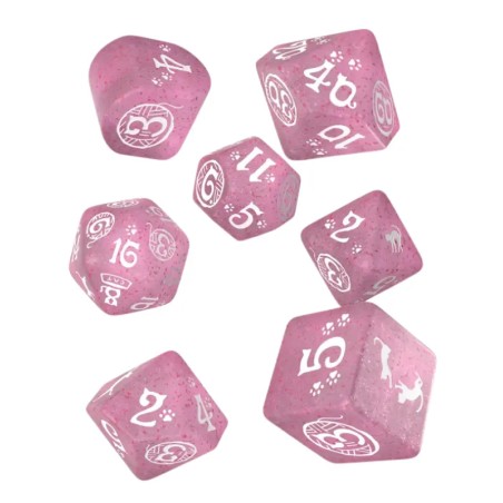 Koci Zestaw Kości Modern: Daisy - Black Monk: Gry Fabularne (RPG)!