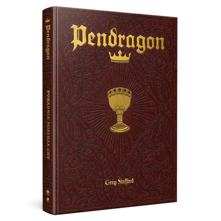 Pendragon: Podręcznik Mistrza Gry - Edycja Ekskluzywna + PDF  - gra fabularna RPG