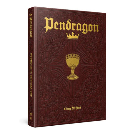 Pendragon: Podręcznik Mistrza Gry - Edycja Ekskluzywna + PDF  - gra fabularna RPG