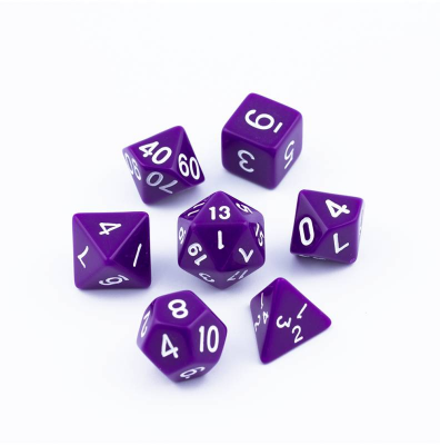 Zestaw Kości - Matowe - Szmaragd Królowej - Black Monk: Gry Fabularne (RPG)!