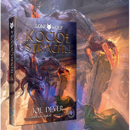 Lone Wolf 9: Kocioł Strachu - Księga IV serii Magnakai | Black Monk Games