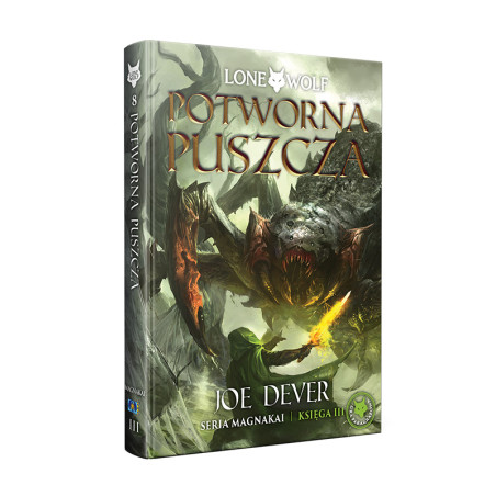 Lone Wolf 8: Potworna Puszcza - Księga III serii Magnakai | Black Monk Games