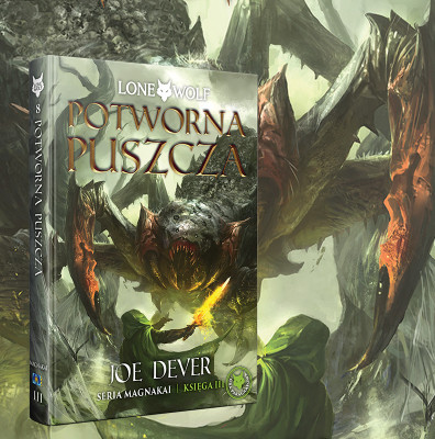 Lone Wolf 8: Potworna Puszcza - Księga III serii Magnakai | Black Monk Games
