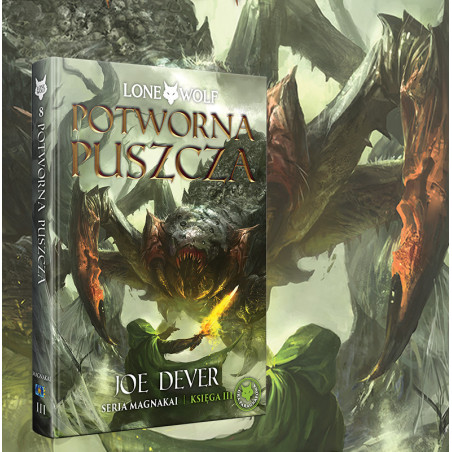 Lone Wolf 8: Potworna Puszcza - Księga III serii Magnakai | Black Monk Games