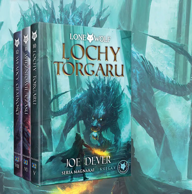 Lone Wolf: zestaw tomów 5-7 - seria Magnakai | Black Monk Games